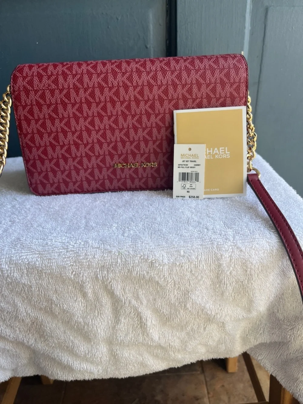 Michael Kors Jet Set Travel Medium Logo Pochette - Picture 2 of 6